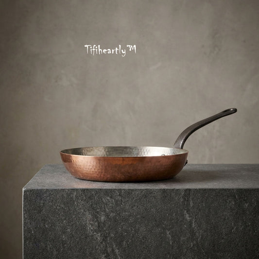 🍳 T I F I H E A R T L Y™ THE HERITAGE HAND-FORGED SKILLET