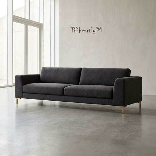 🌑 T I F I H E A T L Y™ THE OBSIDIAN BOUCLÉ MONOLITH