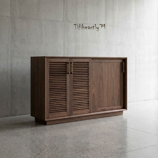 🪵 T I F I H E A R T L Y™ THE SOVEREIGN WALNUT SIDEBOARD